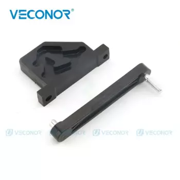 Ножной клапан управления переключателем уровня, раздвижной черный для шиномонтажного устройства