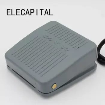Ножной переключатель ELECAPITAL Foot Pedal Switch серого цвета