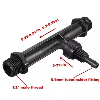 NuoNuoWell Трубка Вентури для орошения