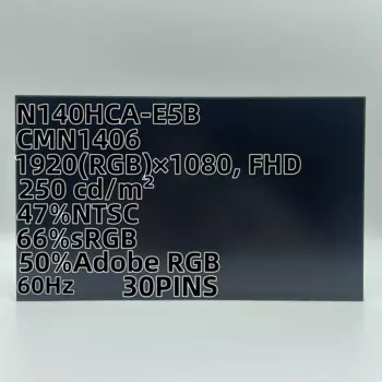 NV140FHM-N4T/48 B140HAN04.D/04.0 N140HCA-E5B/EBA 14 IPS dorsal 30PIN FHD Normal Frame LCD LED Screen Matrix 1920*1080