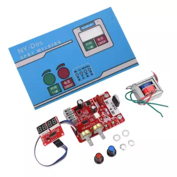NY-D01 Single Pulse Spot Welding Machine Time and Current Control Board 40A/100A+AC110/220V Spot Welding Machine Power Transform
