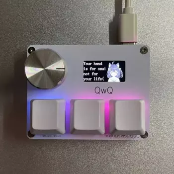 O3c Gateron Ks-20, триггерная цифровая клавиатура, магнитные переключатели, устройство Sayo, быстрая клавиатура Osu с ручкой, копия экрана, паста по индивидуальному заказу