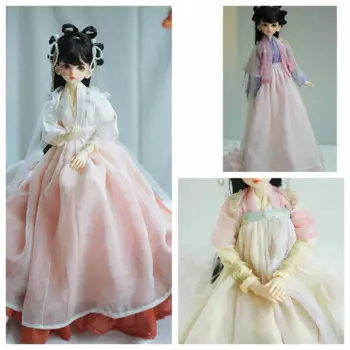 OB11 Blyth OB27 1/6 фигурная кукла 1/4 1/3 BJD одежда Древний китайский костюм ханфу халат наряд для BJD/SD YOSD MSD SD13 SSDF дядюшка A1573