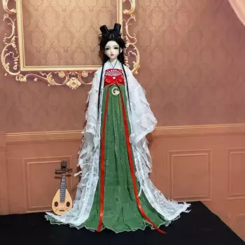 OB27 Figuer 1/6 1/4 1/3 BJD старинный костюм халат ханьфу сказочное платье наряд для BJD/SD YOSD MSD SD13 аксессуары для кукол для девочек C2323