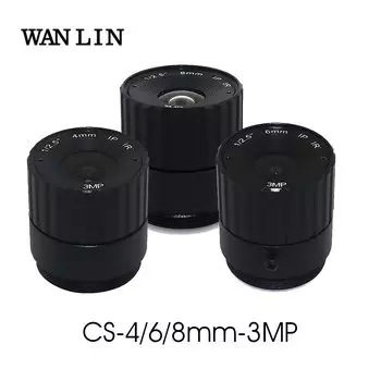 Объектив Autoeye CS-4/6/8mm-3MP