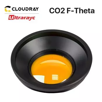Объектив Cloudray CO2 F-theta 10600 нм ZnSe для лазерной маркировки