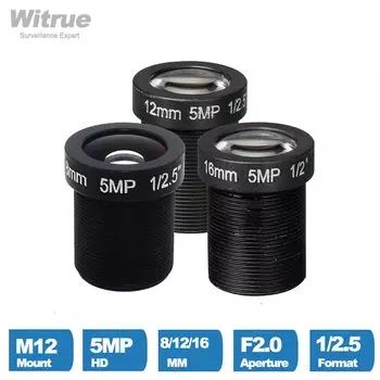 Объектив камеры Witrue M12-5MP 8мм