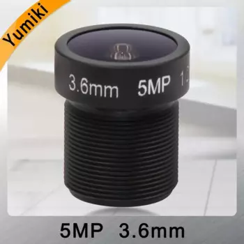 Объектив камеры Yumiki 5MP-3.6mm черный
