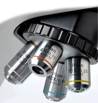 Объектив микроскопа 4X 10X 20X 40X 60X 100X для Olympus Bio UIS Infinity CX BX41