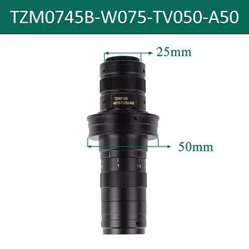 Объектив микроскопа YIZHAN 500X, 0,7-4,5x, для HDMI VGA USB