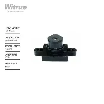 Объектив для видеонаблюдения Witrue HD 3MP 4,5 мм