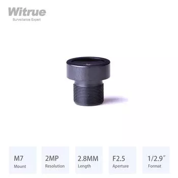 Объектив Witrue M7 * P0.35 2,8 мм HD 1080P