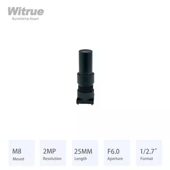 Объектив Witrue Pinhole 25 мм F6.0 для мини-камер