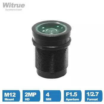 Объектив Witrue Starlight 2Мп 4мм F1.5 для SONY IMX290/291/307/327