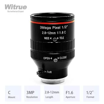 Объектив Witrue Varifocal 2.8-12 мм HD 3 мегапикселя