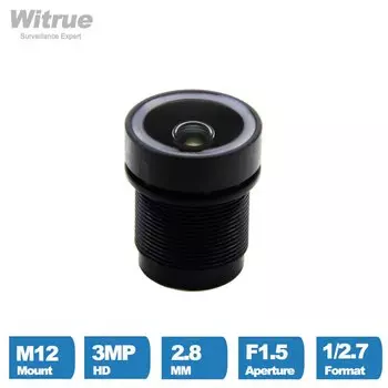 Объектив Witrue WI-M12-2.8-3MP-F15 для SONY IMX290/291/307/327