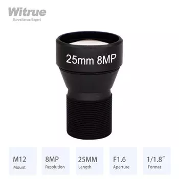 Объектив Witrue WI-M12-8MP-25MM