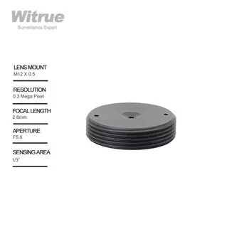 Объектив Witrue WI-PH-2.8MM-FS 2.8 мм для мини-камер видеонаблюдения