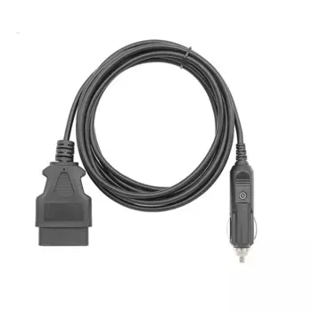 OBD2 Кабель питания 16-контактный разъем для автомобильного прикуривателя 12 В постоянного тока Источник питания OBD 2 гнездовой разъем Кабель-адаптер Автомобильные детали