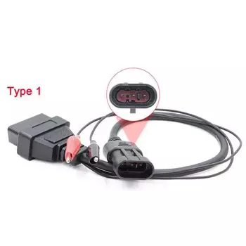 OBD-адаптер для Fiat 3-контактный OBD2 OBD 16-контактный кабель для Lancia/Alfa Romeo 3-контактный 16-контактный диагностический инструмент OBDII 3P 16P Интерфейс