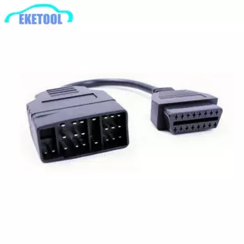 OBD OBD2 для Toyota 22PIN до 16PIN диагностический кабель разъем для Toyota OBD1 22Pin к OBD2 16Pin гнездо
