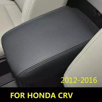 Обложка под центральный подлокотник из микрофибры под заказ для Honda CRV CR-V 2012 2013 2014 2015 2016, аксессуары для салона автомобиля