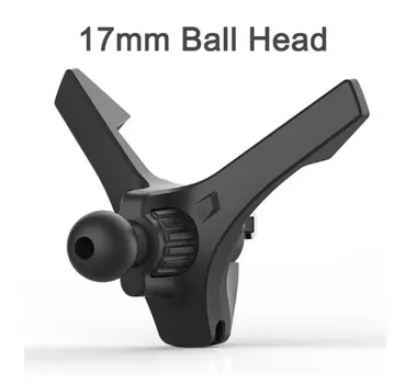 Обновление автомобильного держателя телефона, зажимы 17 мм с шаровой головкой, автомобильный зажим для вентиляционного отверстия, крепление для автомобильного воздуховыпускного отверстия, крючок для магнита, поддержка мобильного телефона