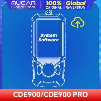 Обновление MUCAR CDE900, 4 системы, программное обеспечение, трансмиссия двигателя, анти-блокировка, система торможения, подушка безопасности, диагностика 28, сброс, сервисное программное обеспечение