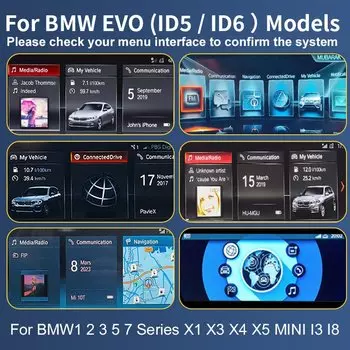 Обновление OEM-экрана Wireless CarPlay для BMW EVO 1 2 3 4 5 7 серии X1 X3 X4 X5 X6 MINI F56 F15 F16 F25 F26 F48 F10 F22 F20 F30