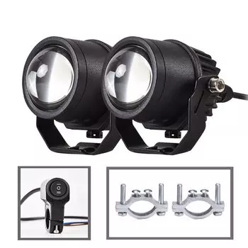 Обновленная более яркая лампа для BMW R1200GS, F800GS, F700GS, F650, K1600, мотоциклетная противотуманная лампа, дополнительные фары.