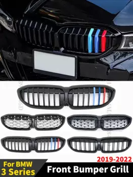 Обновленная передняя решетка радиатора для BMW 3 G20 G21 318i 320i 320d 330i 340i 340d и M Sport Touring 2019-2022 гг.