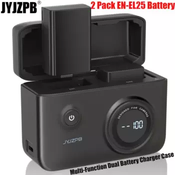 Обновленная сменная батарея для Nikon EN-EL25, ENEL25 EN-EL25A 1520 мАч для Nikon Z FC зарядное устройство для Nikon чехол