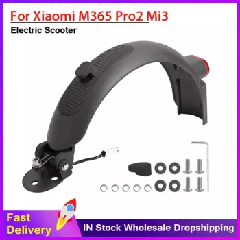 Обновленное алюминиевое заднее крыло для Xiaomi M365 Pro Pro2 1S Mi 3, крыло для электрического скутера, шина, защита крыла, детали