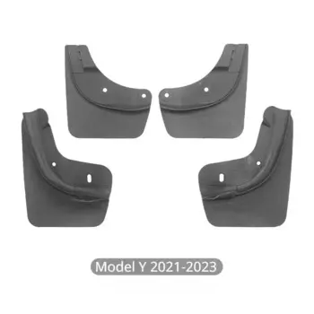 Обновленные оригинальные Брызговики для Tesla Model 3 Y S X, брызговики TPV, колеса от грязи, 4 шт. 2017-2023, аксессуары для модификации автомобиля