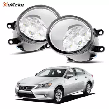 Обновленные светодиодные противотуманные фары в сборе DRL для Lexus ES200, ES250, ES300h, ES350, 2013, 2014, 2015, автомобильные фары для дневных ходовых огней
