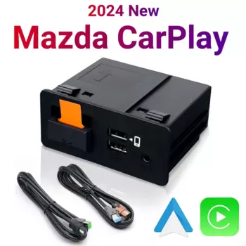 Новый обновленный USB-адаптер-концентратор Apple CarPlay Android Auto для Mazda 2 3 6 CX3 CX5 CX8 CX9 MX5 miata TK78669U0C Mazda Retrofit Kit