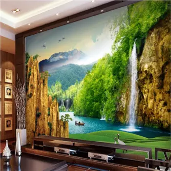 Обои beibehang, Живописный пейзаж, фотообои 3d