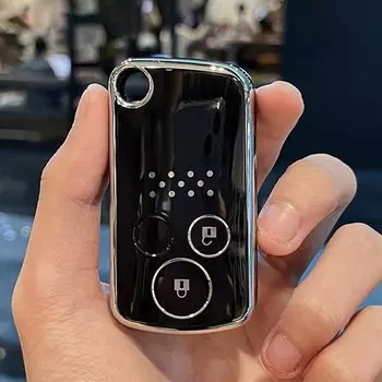 Оболочка Fob для Honda Fit Jazz шаттл GP2 Spada StepWgn RG1 Освобожденный Спайк Ge6 2/3 кнопки ТПУ автомобильный пульт дистанционного управления