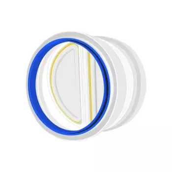 Обратный клапан для вытяжки ПВХ 150/160/180 мм