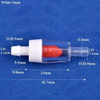 Обратный клапан SgooHan красный пластик