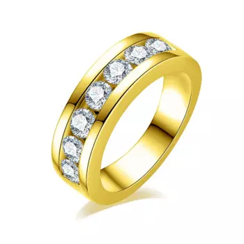 Обручальные мужские кольца с муассанитом, 4 мм, обручальное кольцо с серебряным покрытием и бриллиантами