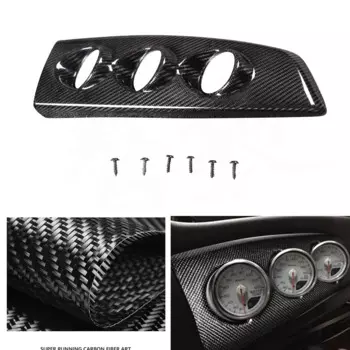 Обшивка отверстия для приборной панели, обшивка для Toyota FT86 GT86 Scion FR-S Subaru BRZ 2012-2020, карбоновая рамка для левой стороны приборной панели