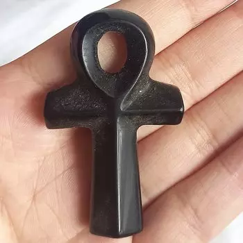 Обсидиановый крест из кварца ACSDVOCATE