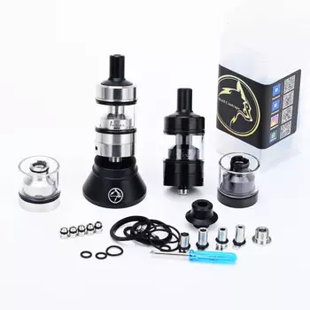 Обслуживаемый атомайзер Wolfcoolvape Tripod 2 RTA 0,8/1,0/1,2/1,5/1,8/2/2.5/3/3/4 мм атомайзер rta AirPins 2,0 мл 22 мм mtl