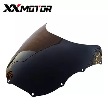 Обтекатель для лобового стекла для Kawasaki ZXR400, двойная лампа ZXR 400 1989 1990 89 90, аксессуары для мотоциклов