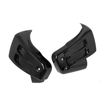 Обтекатель для мотоцикла, черный левый и правый боковой обтекатель аккумулятора для Harley M8 Softail FXFB FXFBS FAT BOB Sport Glide 2018-2022