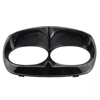 Обтекатель для мотоциклетной двойной фары, обтекатель, обтекатель для фары, Обложка для фары из АБС-пластика для Harley Davidson Road Glide 1998-2013