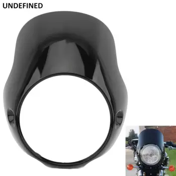 Обтекатель для мотоциклетной фары Cafe Racer, 8 дюймов, чехол на лобовое стекло для Honda Yamaha Victory Ducati Monster Bobber Chopper CB150