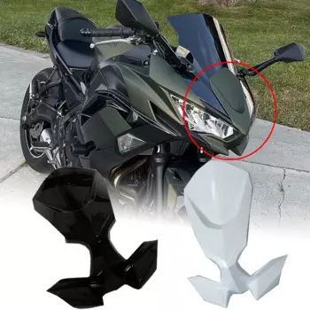 Обтекатель для носа для Kawasaki Ninja 650, верхняя передняя фара, хомут, панель, передняя крышка, запчасти для двигателя ER6F EX650 2020 2021 2022 2023 2024