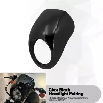 Обтекатель фар мотоцикла, крышка из АБС-пластика, передний капот, вилочное крепление для Harley Sportster XL 1200 883 Iron Dyna FX/XL 73-Up FXD